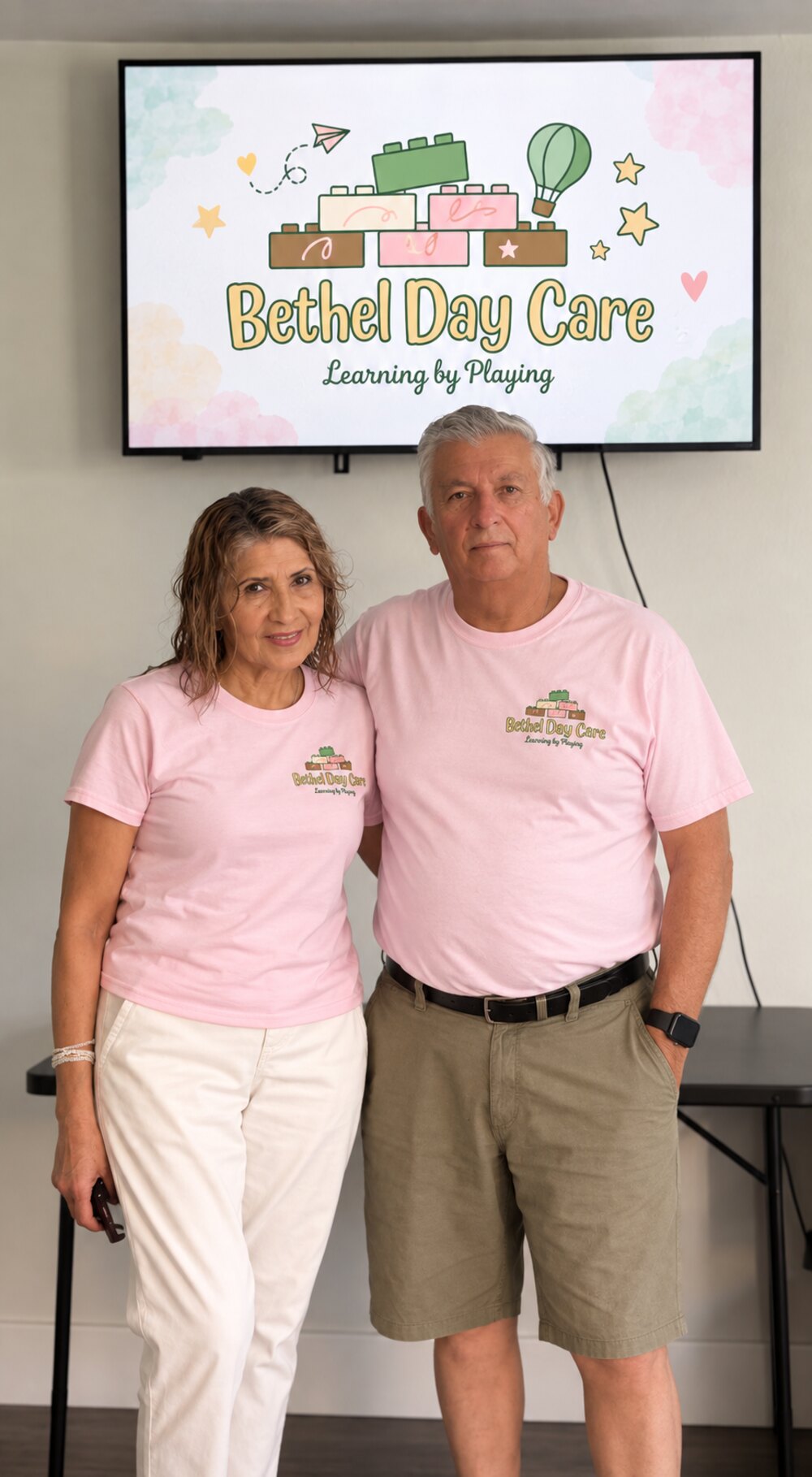 Gloria y Marco, cuidadores de Bethel Day Care